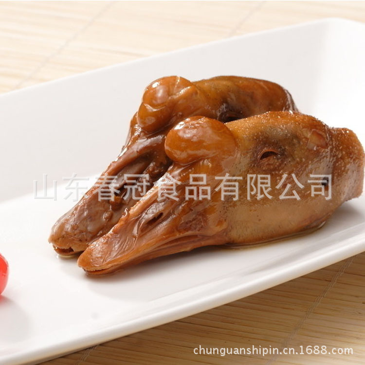 优质供应 山东春冠食品的绿色纯天然鹅头与鹅副产品解析